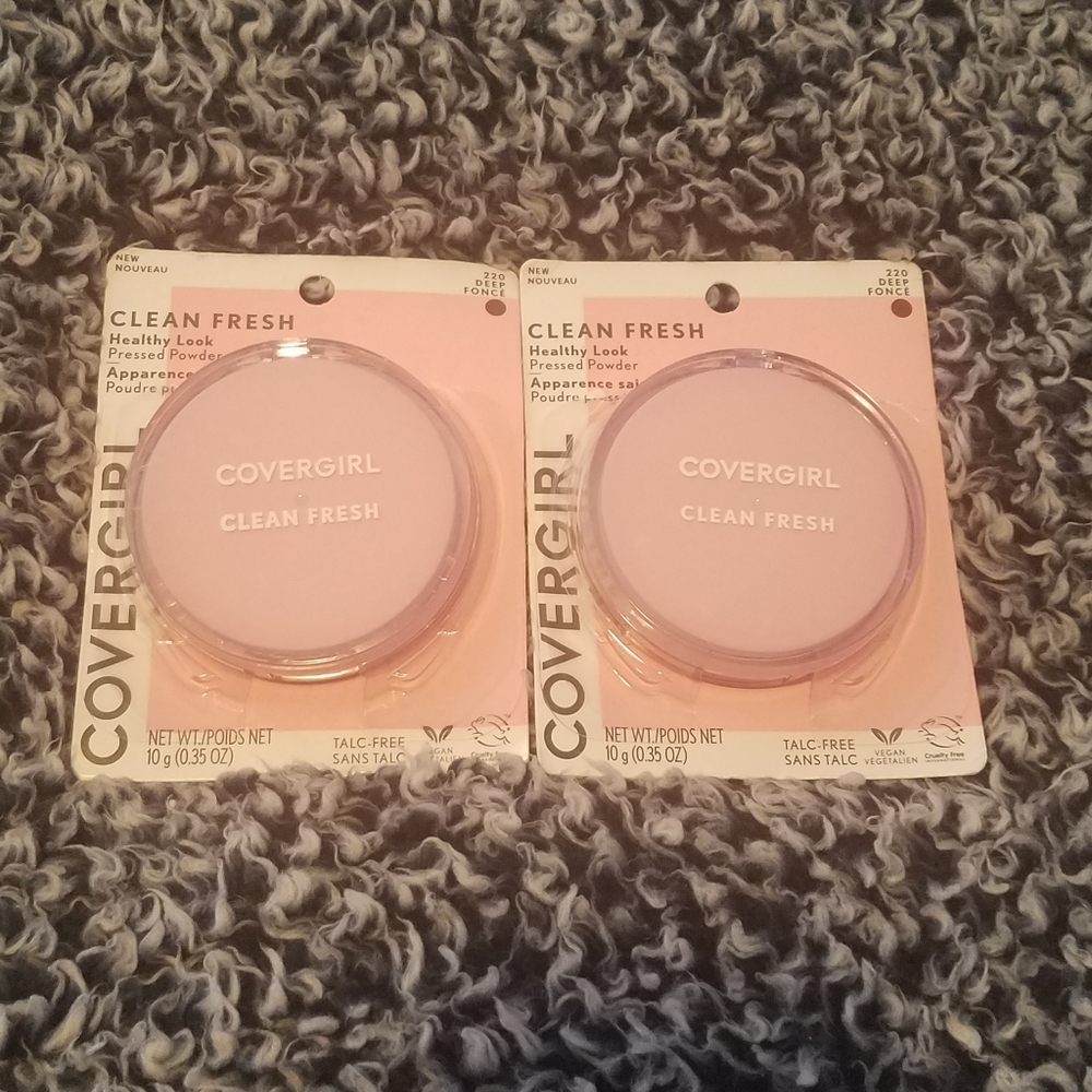 Covergirl Pressed Powder Set of 2 Deep Fonce